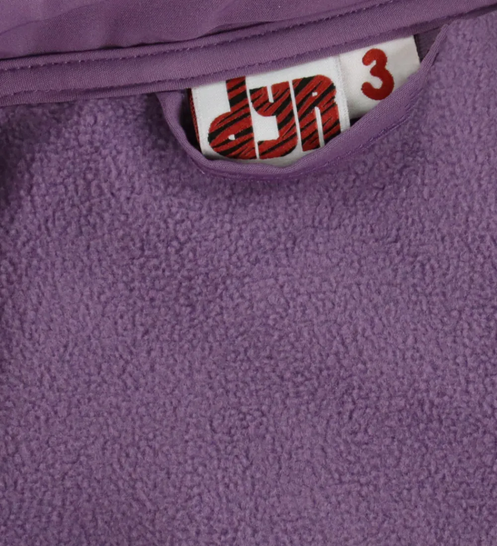 -Cph Softshelljakke - evild - Lavender m. Sommerfugl|DYR Outlet
