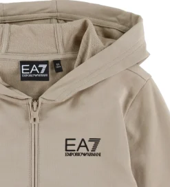Sweatsæt - Beige/Sort|EA7 Clearance