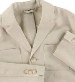 Blazer - Beige|Emporio Armani Outlet