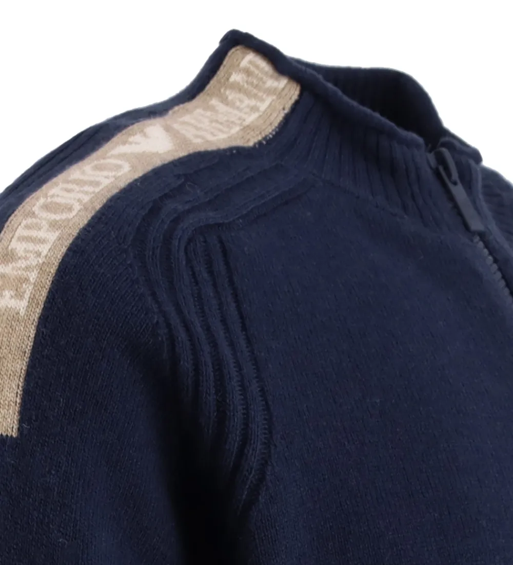 Cardigan - Viskose/Uld - Naval Academy|Emporio Armani Hot