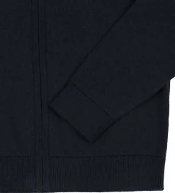 Cardigan - Strik - Bomuld/Uld - Blue Navy|Emporio Armani Outlet