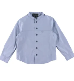 Skjorte - New Light Blue|Emporio Armani Discount