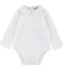 Sparkedragt/Body l/æ - Hvid/Rosa m. Logoer|Emporio Armani Hot