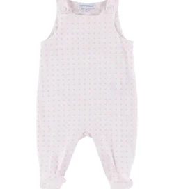 Sparkedragt/Body l/æ - Hvid/Rosa m. Logoer|Emporio Armani Hot