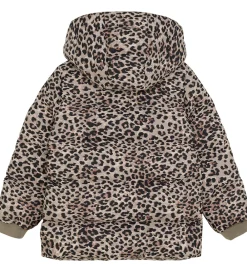 Dynejakke - Pine Bark m. Leopard|En Fant Online