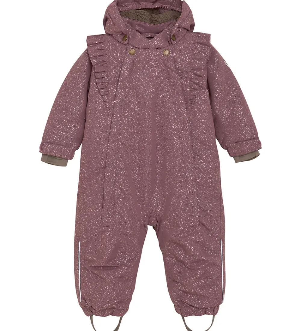 Flyverdragt - Rose Taupe m. Guldprikker|En Fant Hot