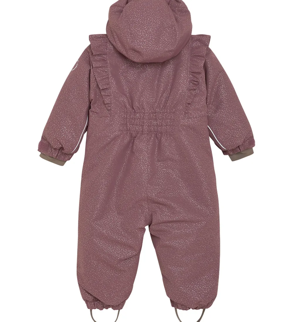 Flyverdragt - Rose Taupe m. Guldprikker|En Fant Hot