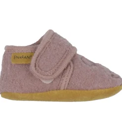 Hjemmesko - Uld - Marron m. Kanin|En Fant New