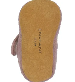 Hjemmesko - Uld - Marron m. Kanin|En Fant New