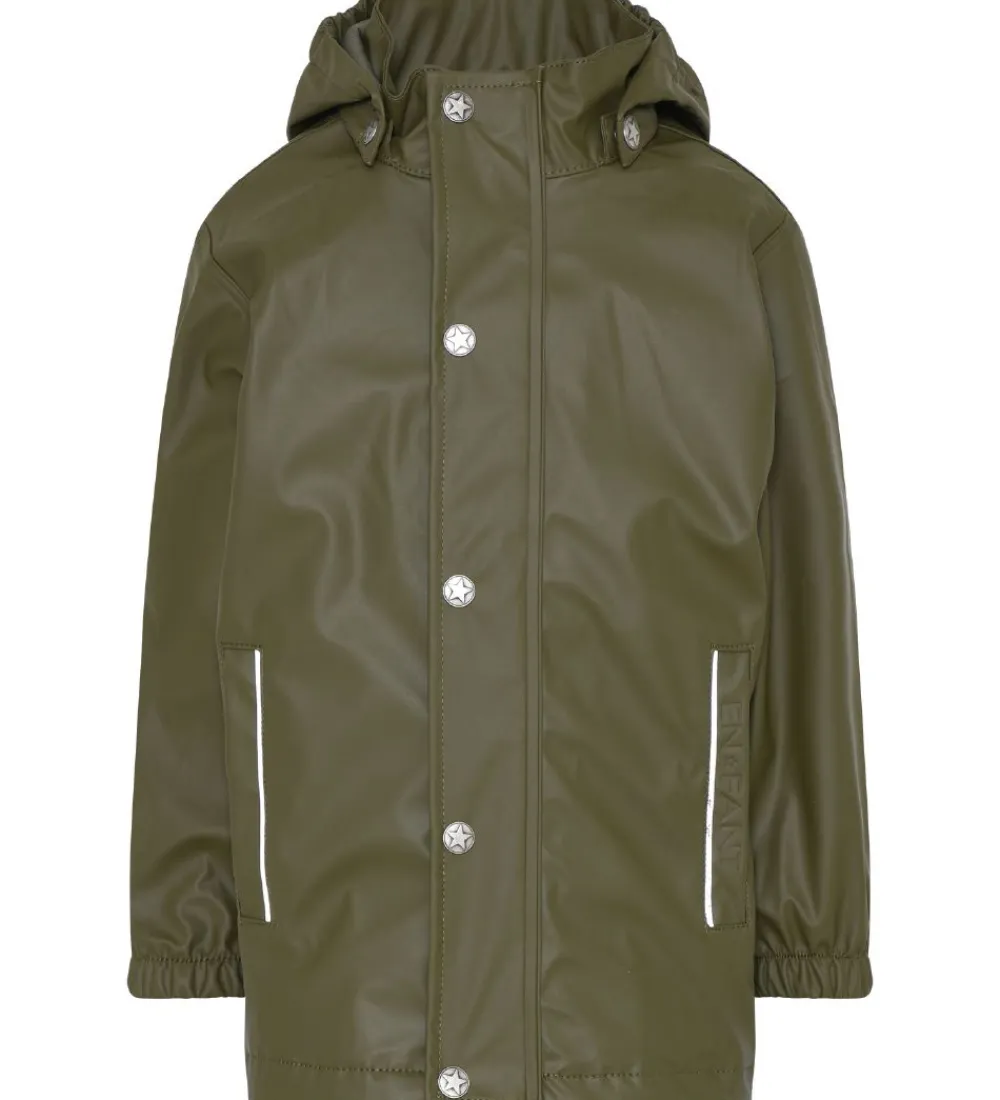 Regntøj m. Seler - PU - Ivy Green|En Fant Discount