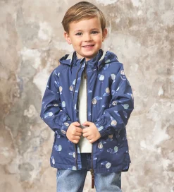 Sommerjakke - Vintage Indigo m. Luftballoner|En Fant Outlet