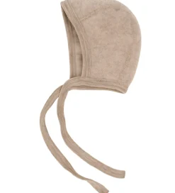 Babyhjelm - Uld - Sand Melange|Engel Discount