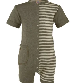 Sommerdragt - Uld/Silke - Olive/Natural|Engel New