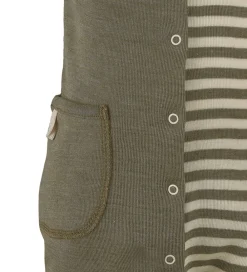 Sommerdragt - Uld/Silke - Olive/Natural|Engel New