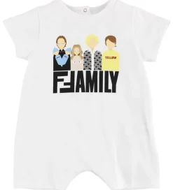 Kids Sommerdragt - Hvid m. Family|Fendi Hot
