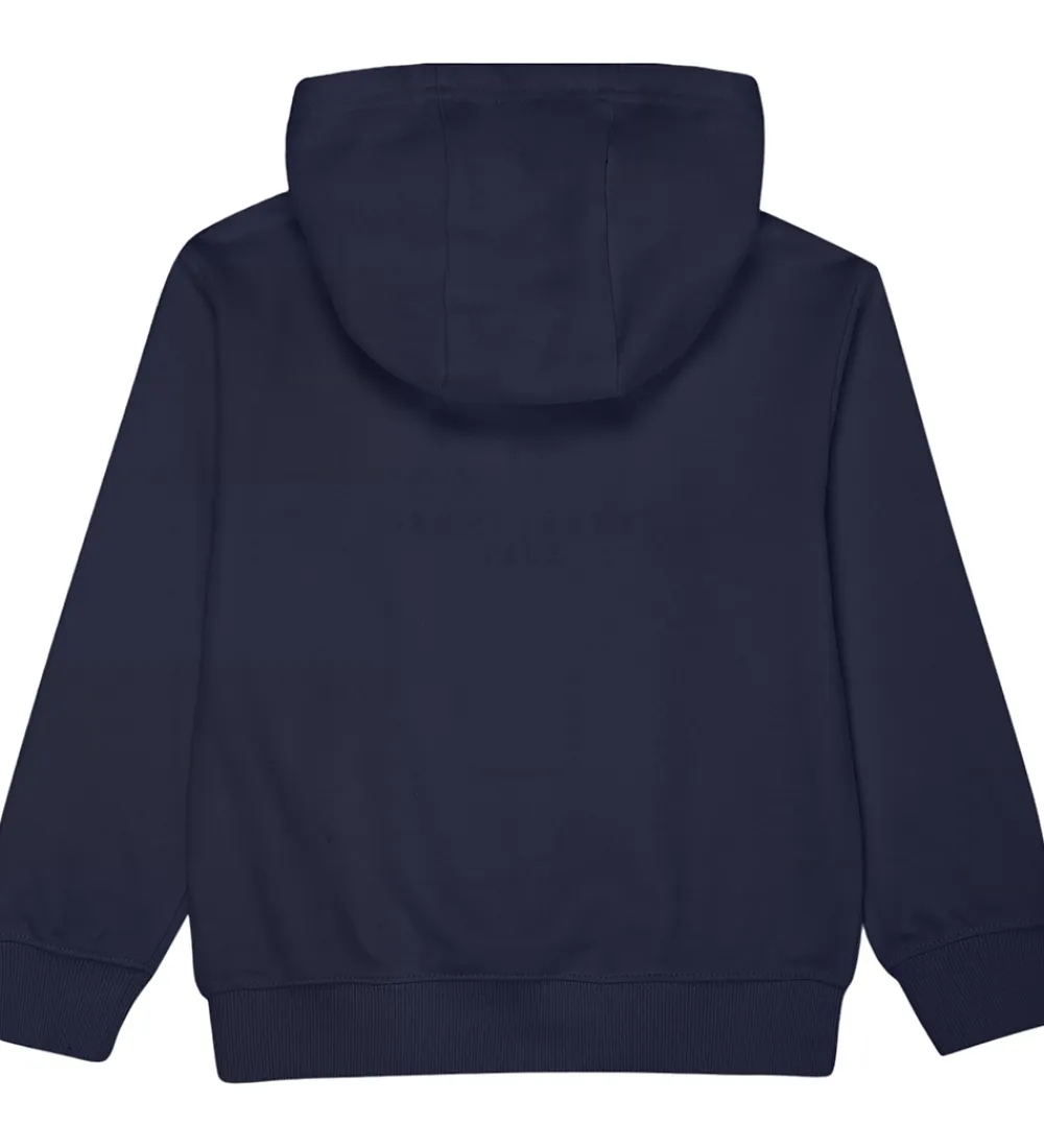 Hættetrøje - Benna - Black Iris m. Logo|Fila Outlet