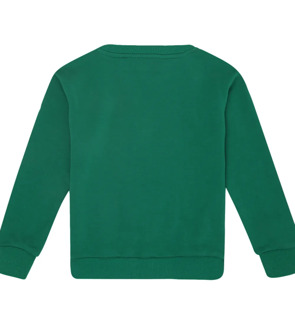 Sweatshirt - Benna - Green Jacket m. Logo|Fila
