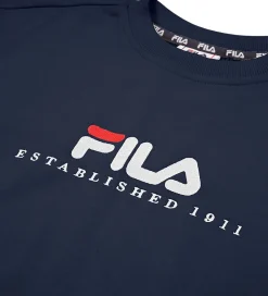 Sweatshirt - Carisio - Black Iris m. Logo|Fila Sale