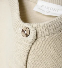 Cardigan - Strik - Oatmeal|Fixoni Clearance
