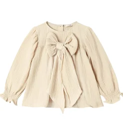 Bluse - Musselin - Paco - Sandshell|Fliink New