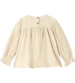 Bluse - Musselin - Paco - Sandshell|Fliink New