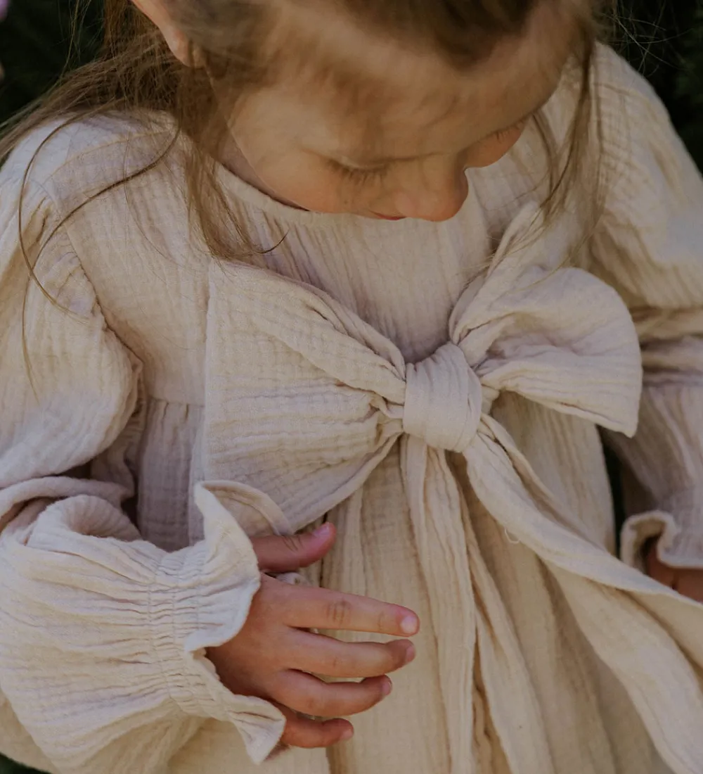 Bluse - Musselin - Paco - Sandshell|Fliink New