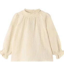 Bluse - Musselin - Paco - Sandshell|Fliink Clearance