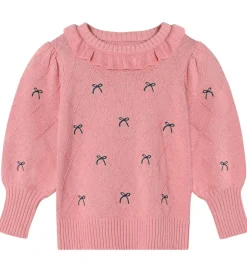 Bluse - Strik - Lucie - Candy Pink|Fliink Discount