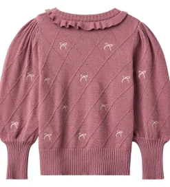 Bluse - Strik - Viskoseblanding - Alon - Ash Rose|Fliink