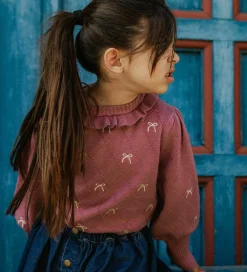 Bluse - Strik - Viskoseblanding - Alon - Ash Rose|Fliink