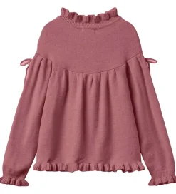 Bluse - Strik - Viskoseblanding - Kino - Ash Rose|Fliink Sale