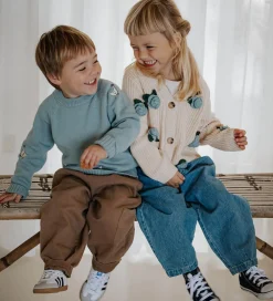 Cardigan - Strik - Cool Flower - Sandshell|Fliink Outlet