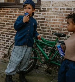 Cardigan - Strik - Mahdi - Insignia Blue|Fliink Discount