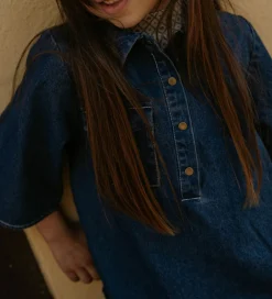 Kjole - Denim - Don - Dark Denim Blue|Fliink New