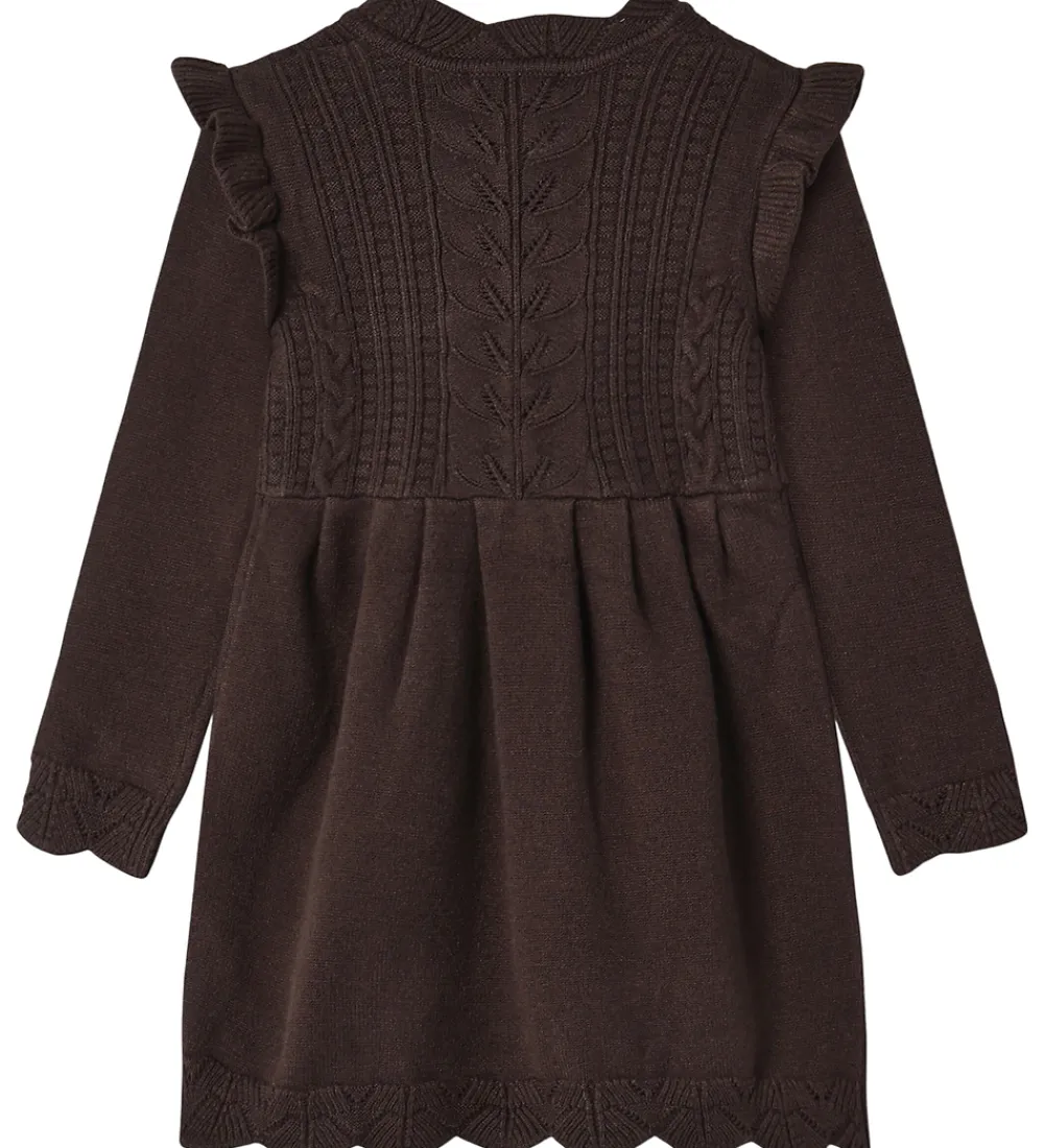 Kjole - Strik - Alilly - Coffee Bean|Fliink Hot