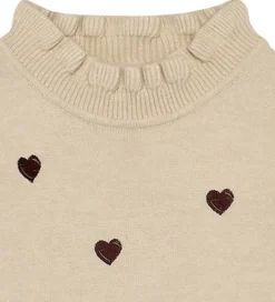 Kjole - Strik - Viskoseblanding - Benna - Sandshell|Fliink Best