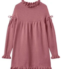 Kjole - Strik - Viskoseblanding - Kino - Ash Rose|Fliink Sale