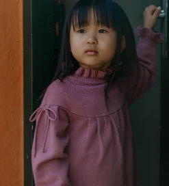 Kjole - Strik - Viskoseblanding - Kino - Ash Rose|Fliink Sale