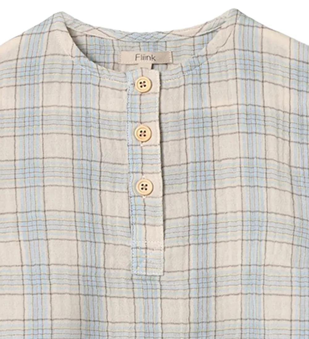 Shortssæt - Cha Cha - Sandshell Check|Fliink Sale