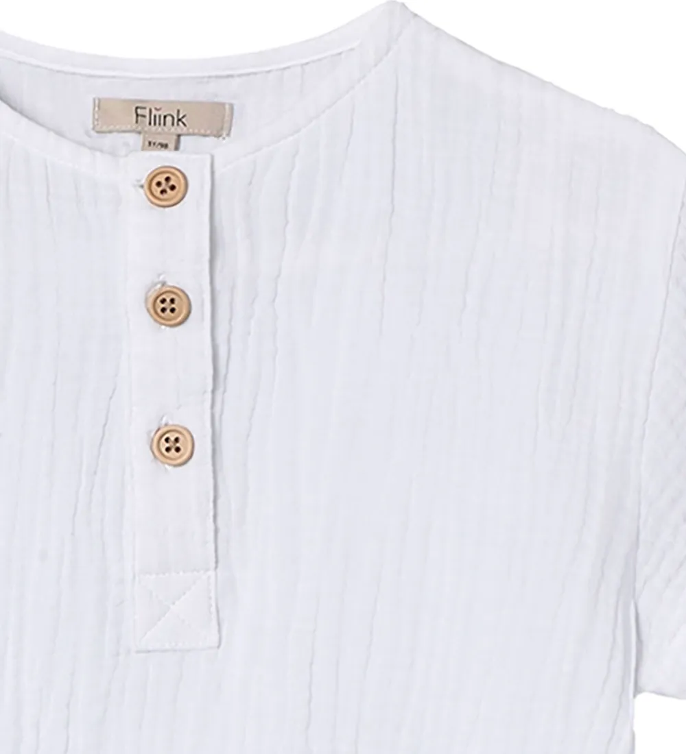 Skjorte - Cha Cha - Cloud Dancer|Fliink Outlet