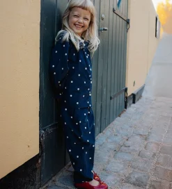 Skjorte - Fløjl - Dolly - Insignia Blue AOP|Fliink Best