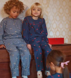 Skjorte - Olivian - Bee blue check|Flöss Clearance