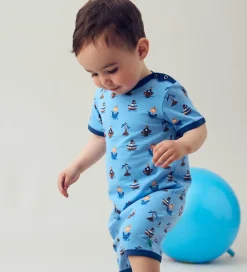 Sommerdragt - Pirate - All Blue/ Papaya/ Navy|Freds World Sale