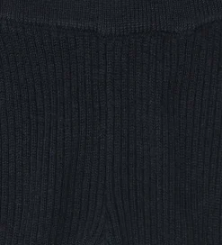 Leggings - Rib - Strik - Uld - Dark Navy|FUB Outlet