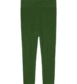 Leggings - Rib - Strik - Uld - Forest|FUB Clearance