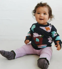 Leggings - Rib - Strik - Uld - Iris|FUB Clearance