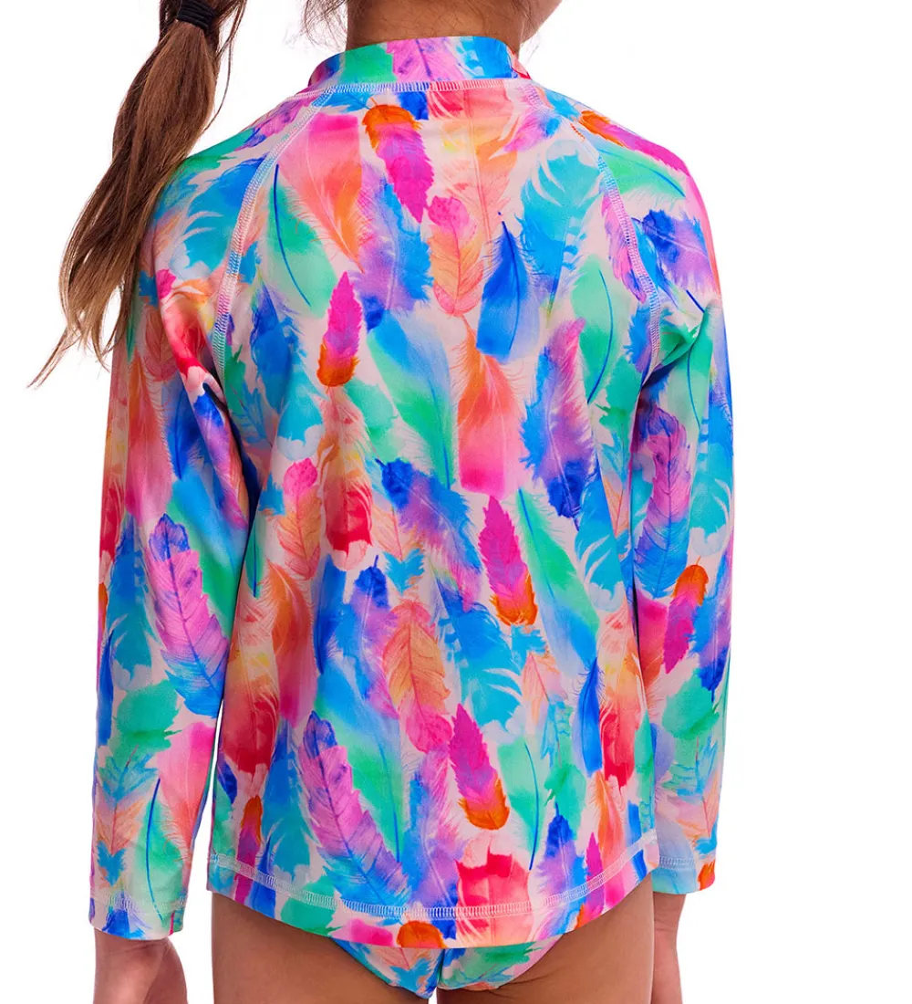 Badebluse - Zippy Rash Vest - UV50+ - Tickle Pink|Funkita Sale