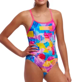 Badedragt - Diamond Back - UV50+ - Pixel Paradise|Funkita Best