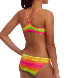 Bikini - Racerback - UV50+ - Melting Mayhem|Funkita Online