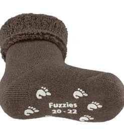 Skridsikre Strømper - Valnød|Fuzzies Discount